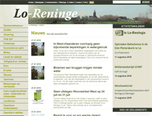 Tablet Screenshot of lo-reninge.be